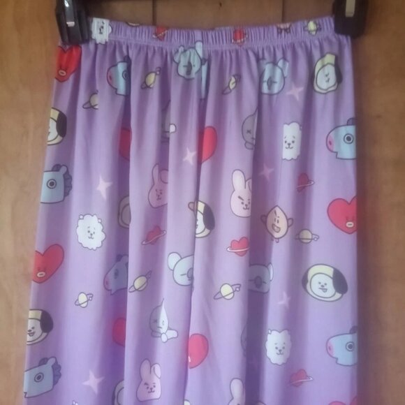 Japanese Pattern Women's Purple Ohs Pajamas Size M New - Picture 6 of 6